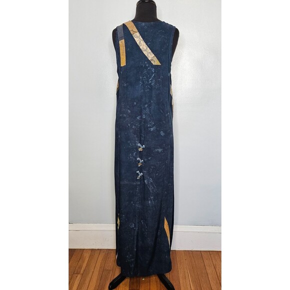 NATIVEWEAR DESIGNS Women's Long Duster Vest Medium Artsy Hippie Boho Ethnic - Picture 5 of 7